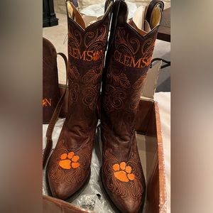 Clemson Cowboy Boots